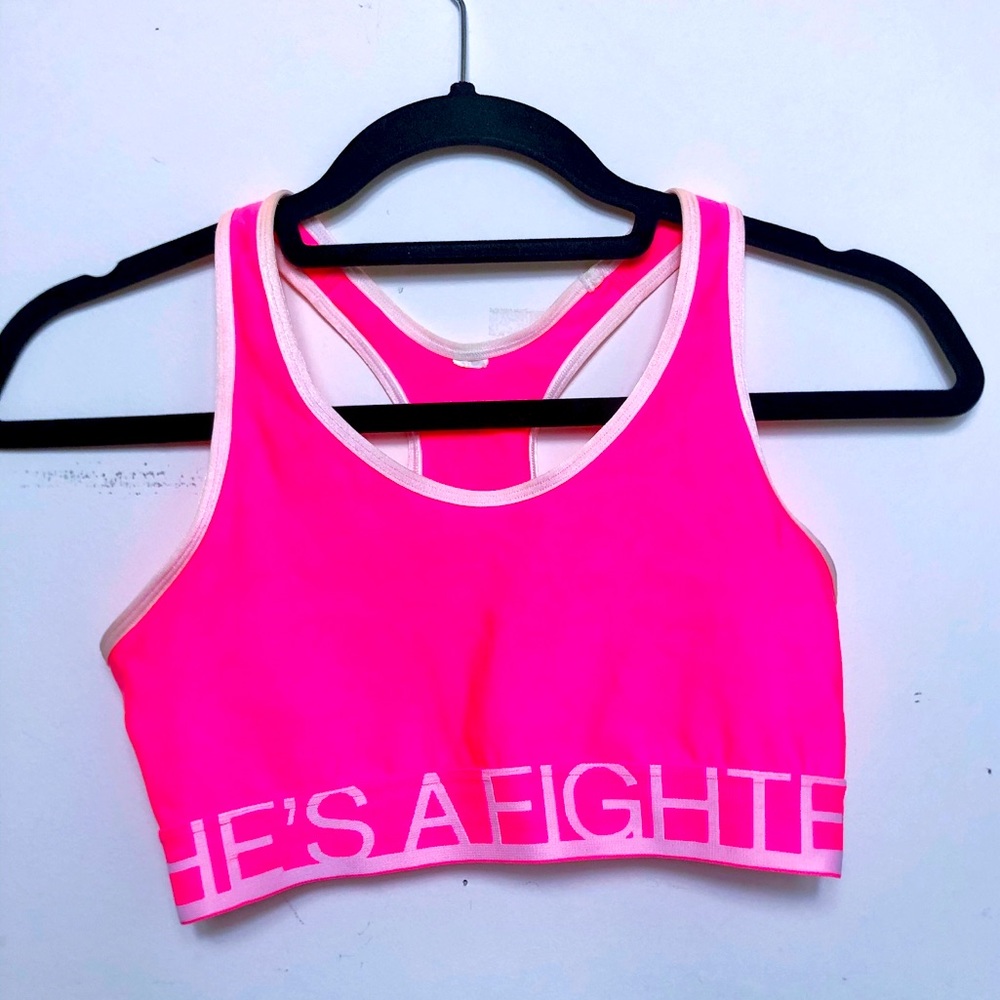 Under Armour Pink Sports Bra